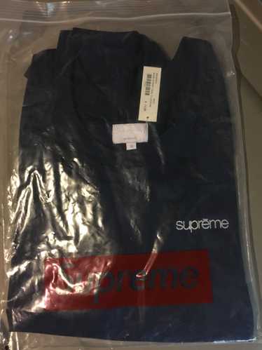 Supreme Supreme Mesh Stripe Tank Top Medium Navy S