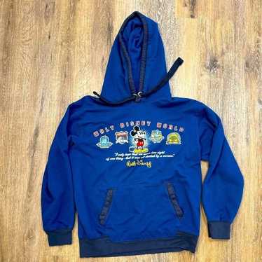 Walt Disney Parks Hoodie Jumper Long Sleeve Embroi