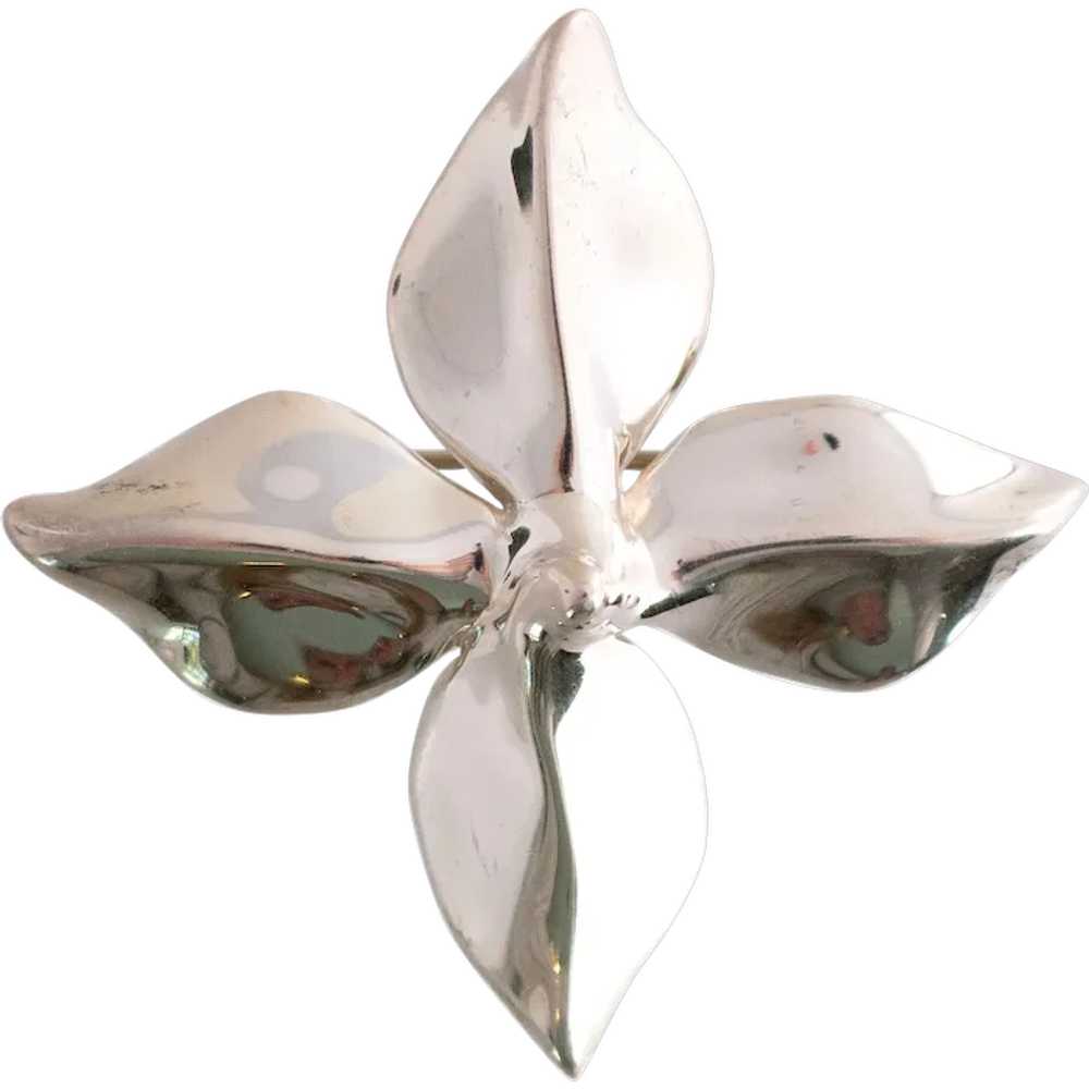 Tiffany and Co. Poinsettia Brooch - image 1