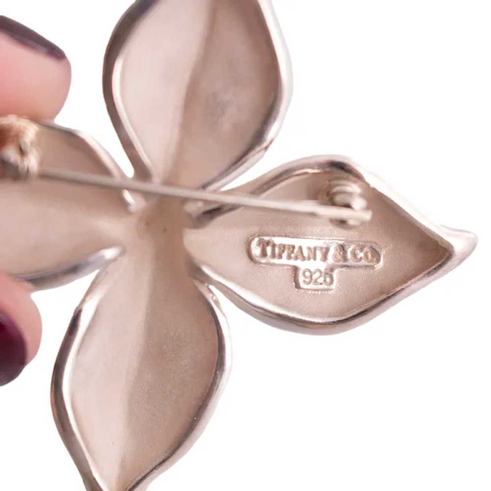 Tiffany and Co. Poinsettia Brooch - image 3