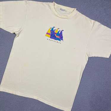 Vintage 90s Nantucket Massachusetts T-shirt