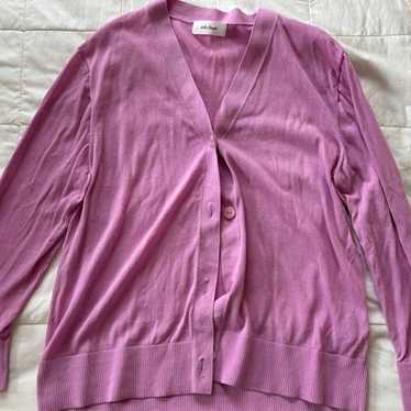 Mila Owen Purple Long Sleeve Cardigan Size 0