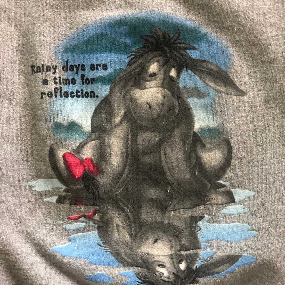 Vintage Disney Store Eeyore sweatshirt - image 2