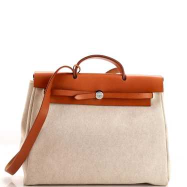 Hermès Herbag cloth handbag