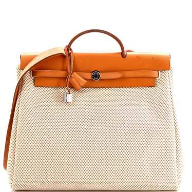 Hermès Herbag cloth handbag