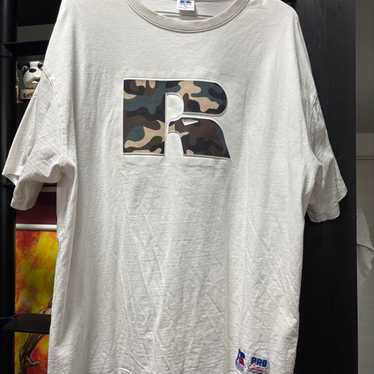 Russell Athletic XL Camouflage R Logo T-Shirt