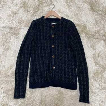 Pallaspalace Cardigan Houndstooth Pattern