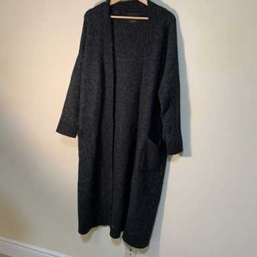 Zara long knit cardigan