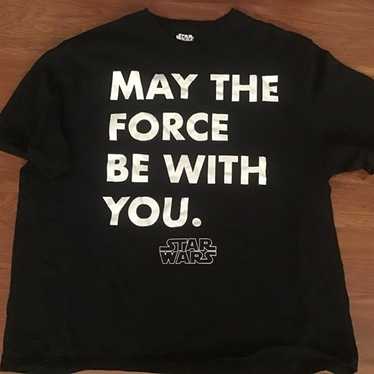 Star Wars May The Force Be With You T shirt 2xl