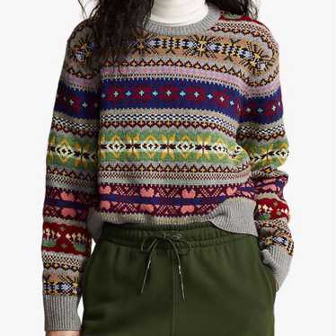 Polo Ralph Lauren sweater oversized fair isle swea