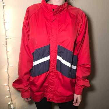 Cute Red White And Blue Windbreaker