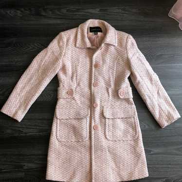 VINTAGE Pastel Pink Pea Coat