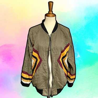 Cool embroidered bohemian jacket