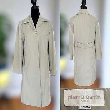 Pierre Cardin Paris Classic Trench Coat Jacket Siz