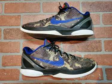 ナイキ　Nike Kobe 6 Italian Camo 429659-900 Zoom Kobe 6 'Blue Camo' - Nike - 429659 401 - photo blue