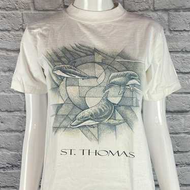 Vintage 1990s Del Sol St. Thomas Florida Tourist T