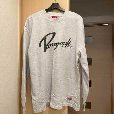 Gray long-sleeve T-shirt