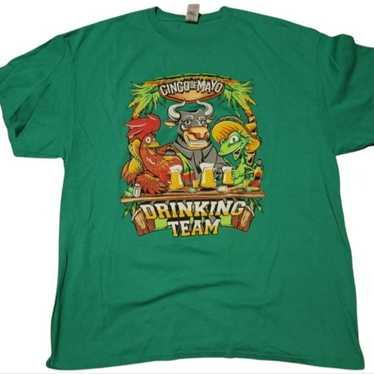 Vintage Gildan Cinco De Mayo "Drinking Team" El Me