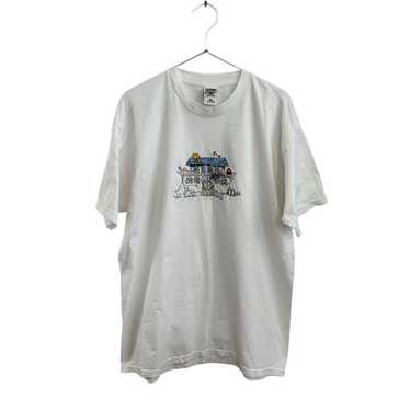 【90's】Fruit Body Embroidery T-shirt