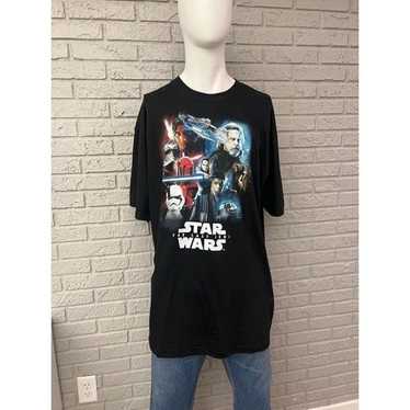 Fifth sun Star Wars Men Black Graphic T-Shirt Size