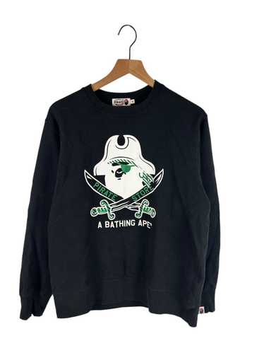 Bape Bape Pirates Logo Print Sweatshirt