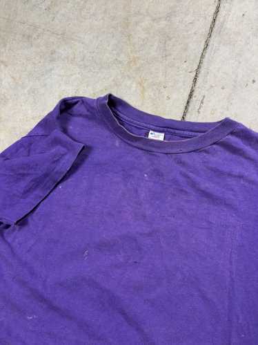 Champion vtg 80s champion kansas state faded distr