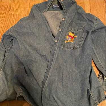 Vintage Disney Winnie the Pooh Jean Jacket