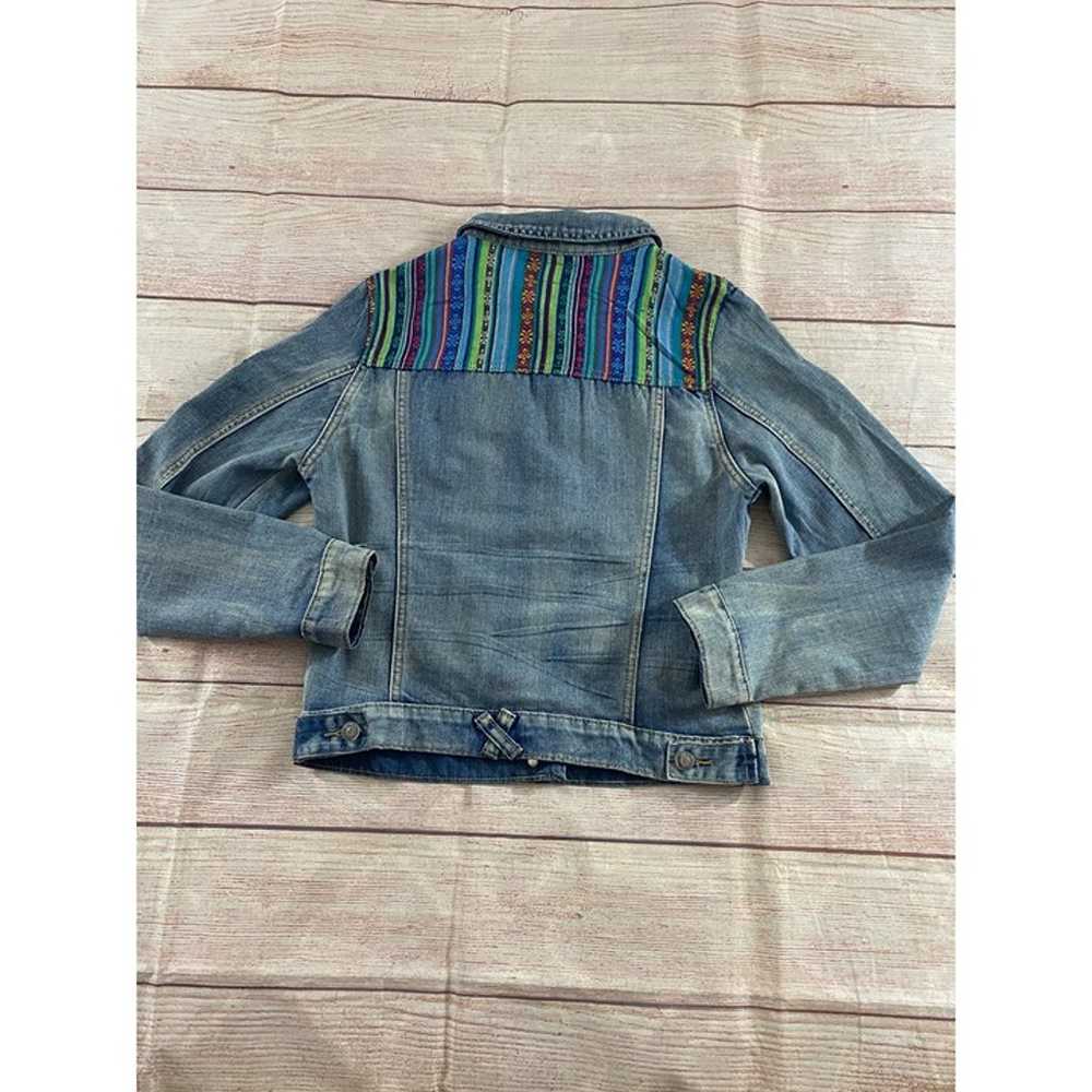 Vintage Y2K ChiQle Women's Patchwork Denim Jacket… - image 12