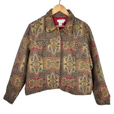 Coldwater Creek Tapestry Jacket XL