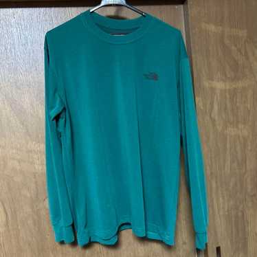 The North Face Green Long Sleeve Cut Sew