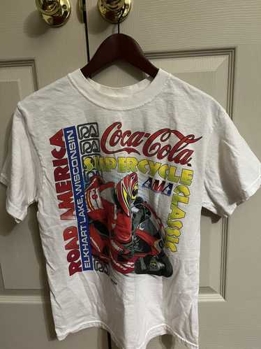 Streetwear × Vintage Coca Cola Racing Tee