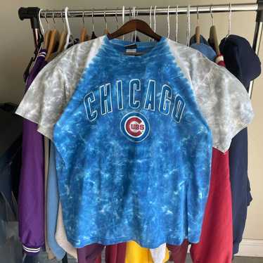 Vintage Chicago Cubs Liquid Blue T shirt