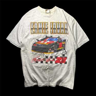 90s nutmeg mills nascar ernie irvan tee