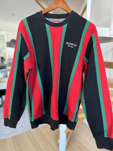 Supreme striped hoodie - Gem