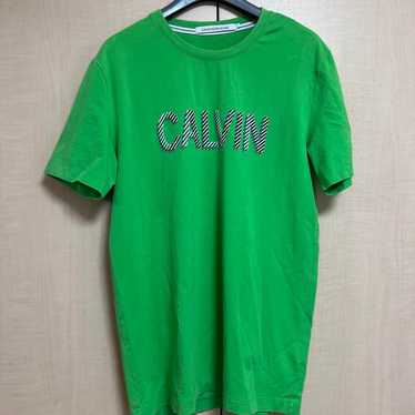 CALVIN KLEIN JEANS Green T-shirt L