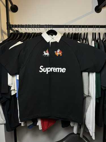 Supreme Supreme Rugby Polo S/S Black