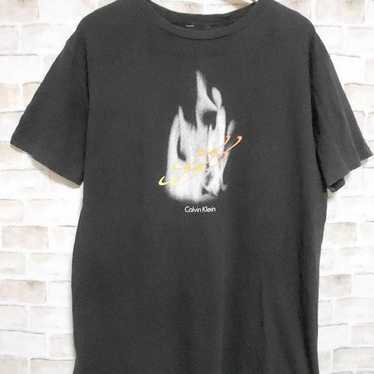 CK Calvin Klein 90s fire logo T-shirt