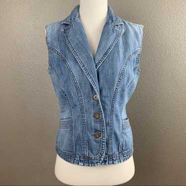 Vintage DKNY Jeans denim vest