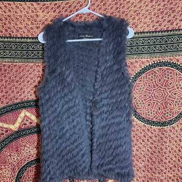 Linda Richards Rabbit Fur Vintage Vest