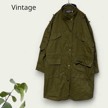 【Vintage】Military Coat Jacket Long Oversized