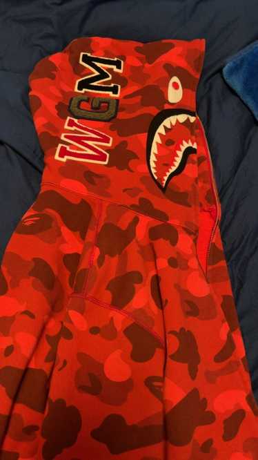 Bape Color Camo Shark Full Zip Hoodie