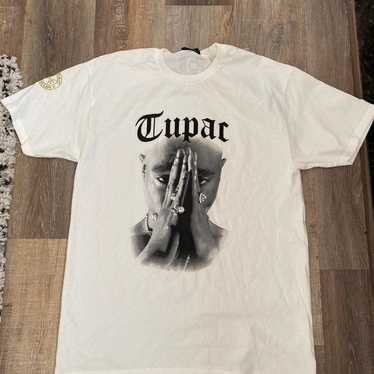 Tupac 2Pac Shakur Cross Colours T-Shirt