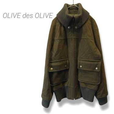 【OLIVE des OLIVE】OLIVE des OLIVE Wool Jacket Green