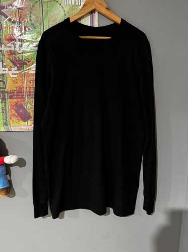 Rick Owens Rick Owens Black Long Sleeve Fogachine 