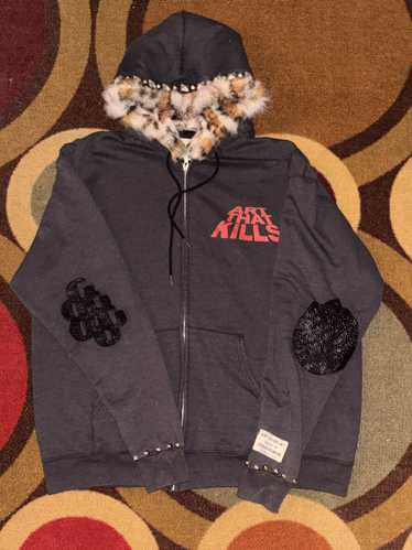 Gallery Dept. Gallery dept x Atk fur faux zip up