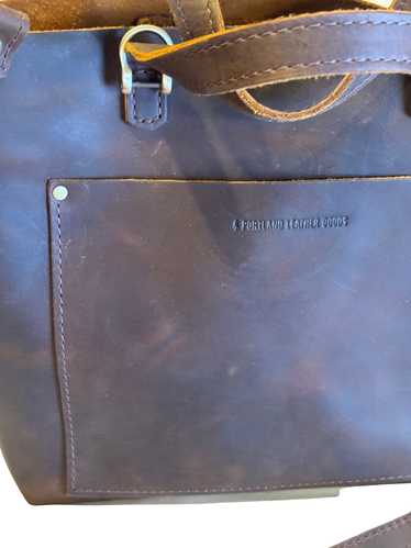 Portland Leather Medium Crossbody Tote