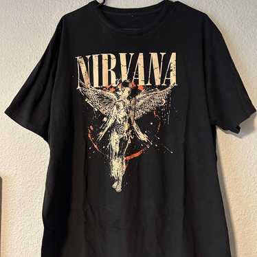 Nirvana “In Utero” Album Cover Band T-Shirt