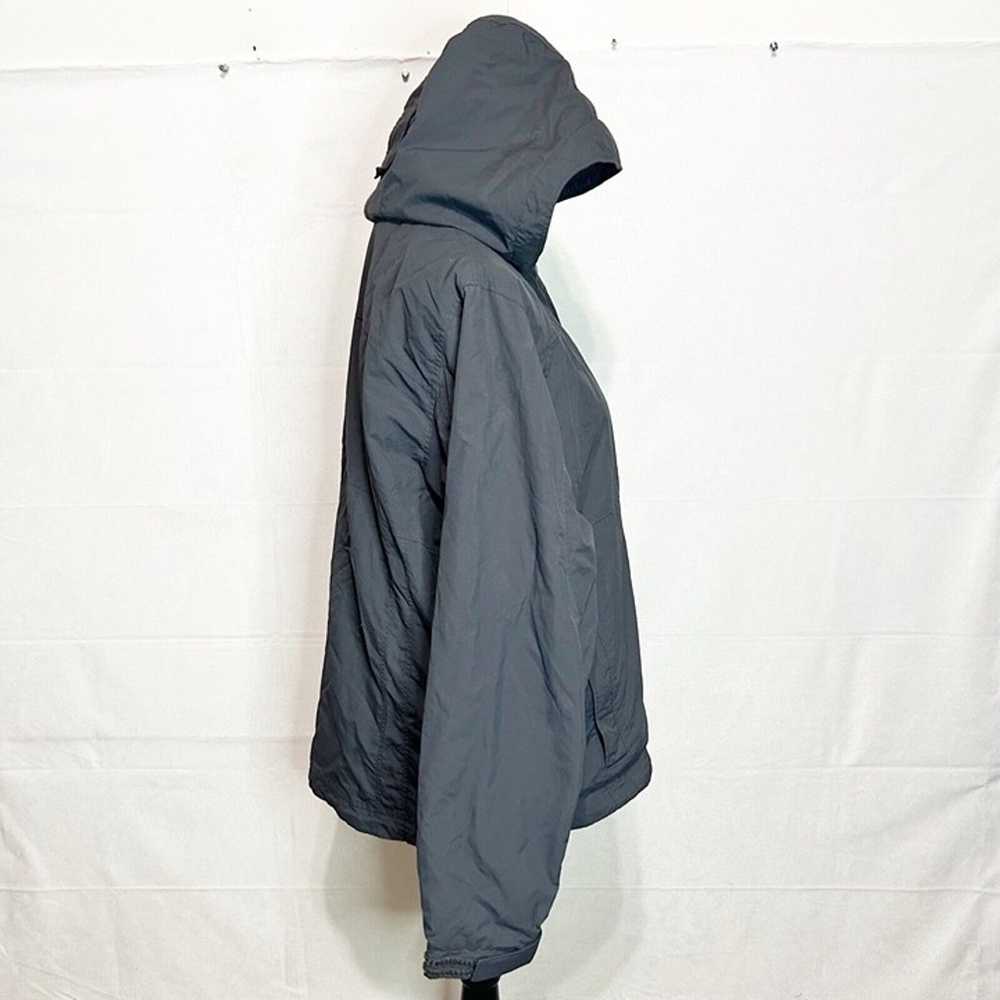 LL Bean Jacket Womens Medium Gray Hooded Jacket W… - image 4