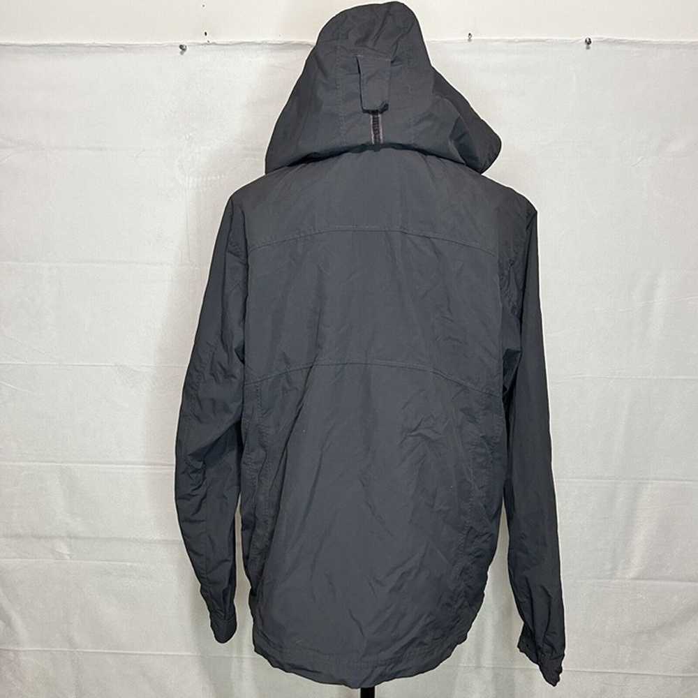 LL Bean Jacket Womens Medium Gray Hooded Jacket W… - image 7