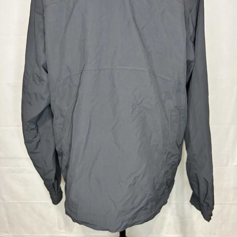 LL Bean Jacket Womens Medium Gray Hooded Jacket W… - image 9